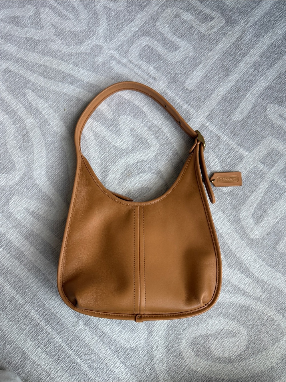 Coach Saddle Shoulder Bag in Caramel Brown